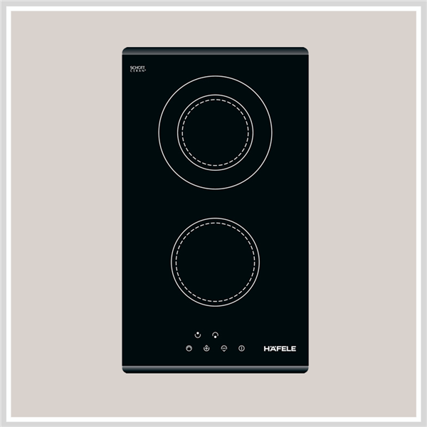 Bếp điện Domino 2 vùng nấu HC-R302A 536.01.620